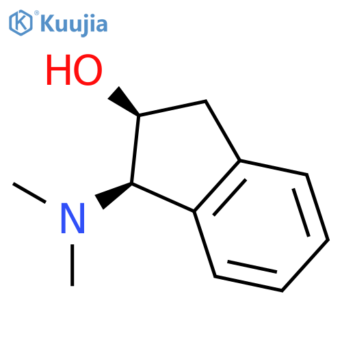 1H-Inden-2-ol, 1-(dimethylamino)-2,3-dihydro-, (1R,2S)- structure