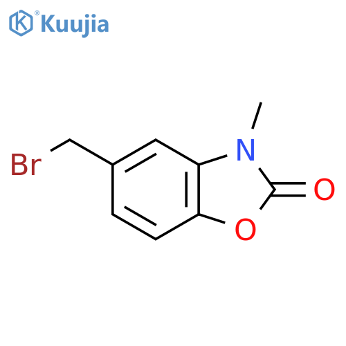 5-(Bromomethyl)-3-methyl-2,3-dihydro-1,3-benzoxazol-2-one structure