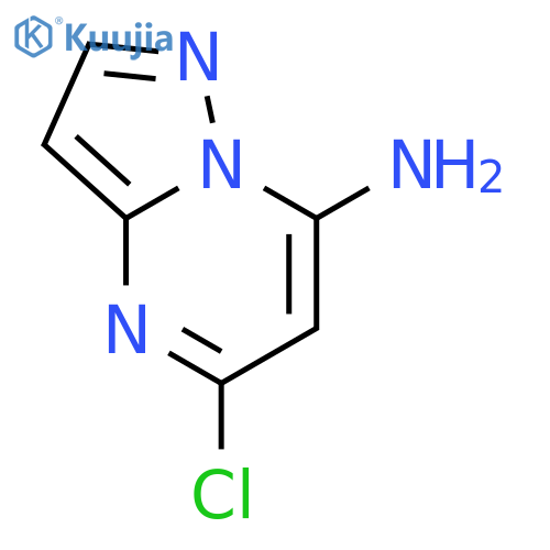 5-Chloropyrazolo1,5-Apyrimidin-7-amine structure