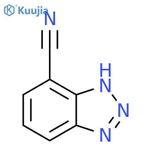1H-Benzod1,2,3triazole-4-carbonitrile structure