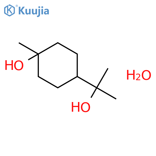 Terpin hydrate structure