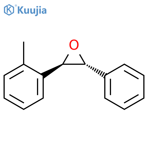 Oxirane, 2-(2-methylphenyl)-3-phenyl-, (2R,3R)- structure