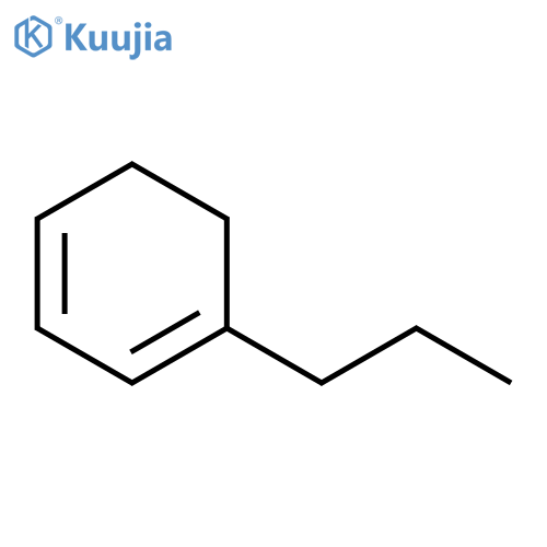 1,3-Cyclohexadiene, 1-propyl- structure