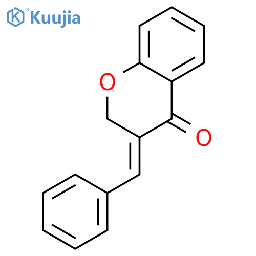 4H-1-Benzopyran-4-one,2,3-dihydro-3-(phenylmethylene)-, (3E)- structure