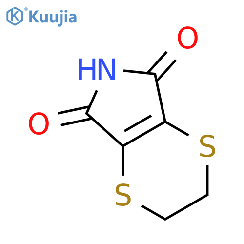 5,6-Dihydro-1,4-dithiin-2,3-dicarboximide structure