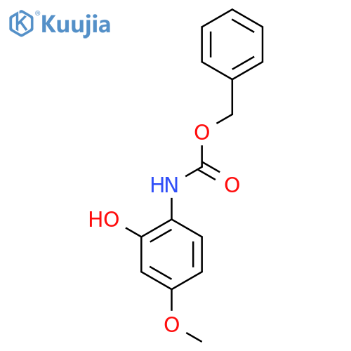 benzyl N-(2-hydroxy-4-methoxyphenyl)carbamate structure