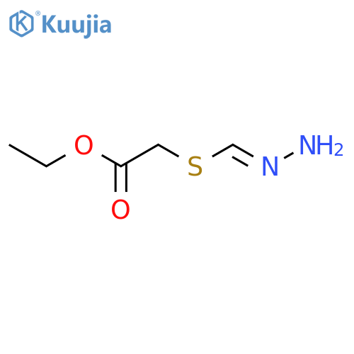 Ethyl (carbamimidoylsulfanyl)acetate structure