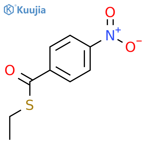 S-ethyl 4-nitrobenzenecarbothioate structure