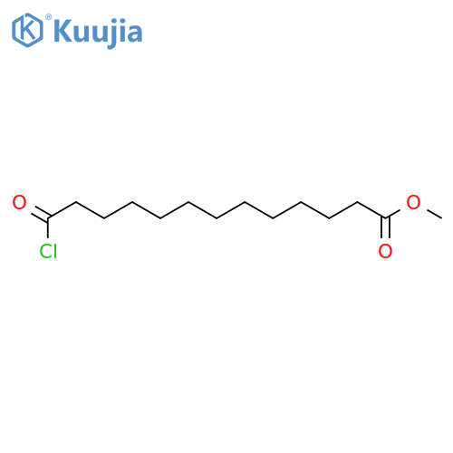Tridecanoic acid, 13-chloro-13-oxo-, methyl ester structure