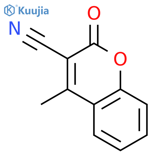 4-methyl-2-oxo-2H-chromene-3-carbonitrile structure
