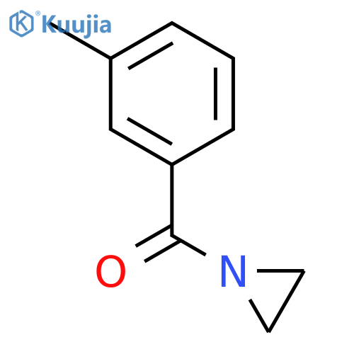 Methanone,1-aziridinyl(3-methylphenyl)- structure