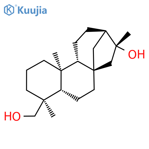 Kaurane-16,18-diol, (4β)- structure