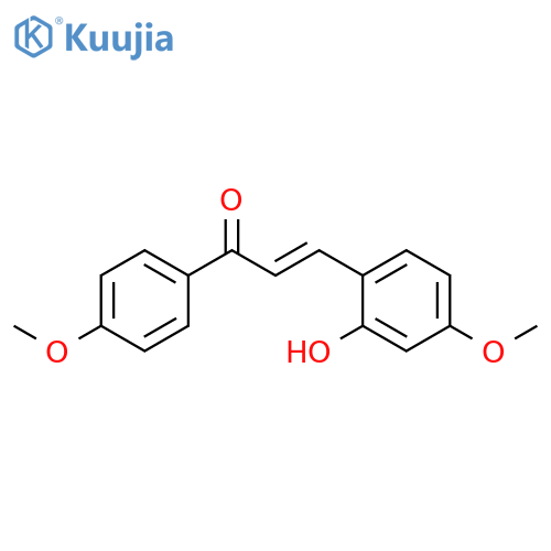 2-Propen-1-one, 3-(2-hydroxy-4-methoxyphenyl)-1-(4-methoxyphenyl)-, (2E)- structure
