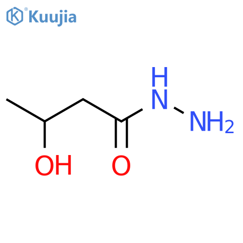 3-Hydroxybutanohydrazide structure