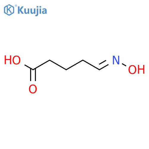Pentanoic acid,5-(hydroxyimino)- structure