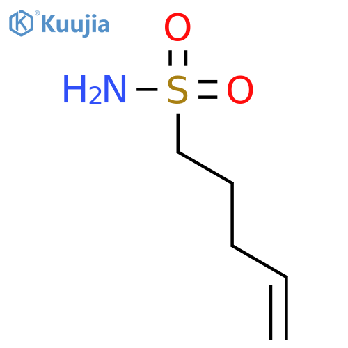 Pent-4-ene-1-sulfonamide structure