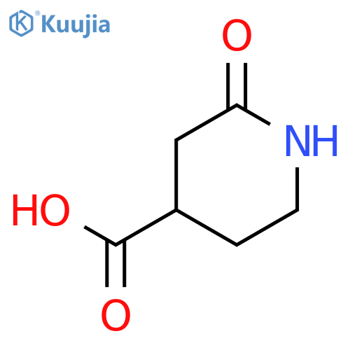 2-Oxopiperidine-4-carboxylic acid structure