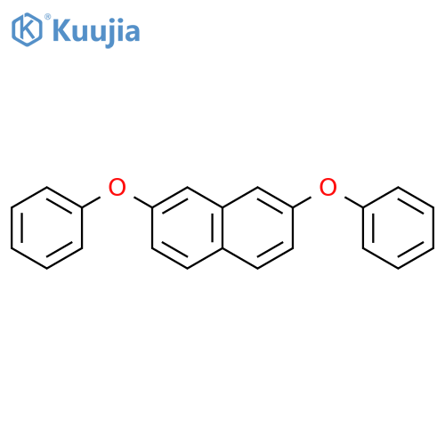 Naphthalene, 2,7-diphenoxy- structure