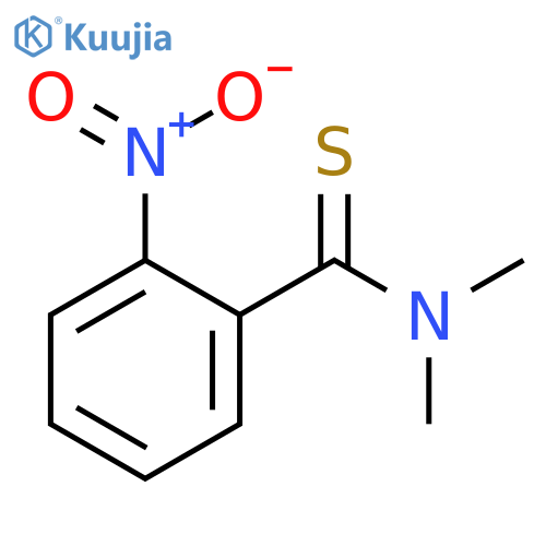 Benzenecarbothioamide, N,N-dimethyl-2-nitro- structure