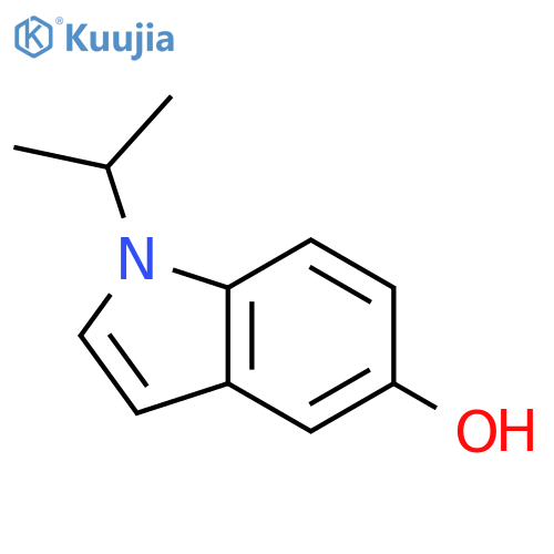 1-(propan-2-yl)-1H-indol-5-ol structure