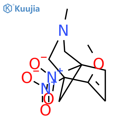 3-Azabicyclo[3.3.1]non-6-ene, 6-methoxy-3-methyl-1,5-dinitro- structure
