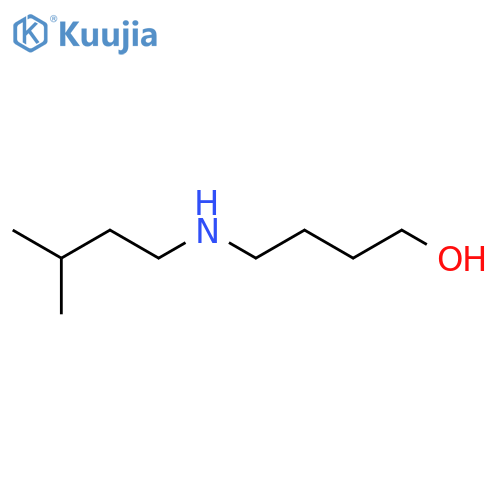 1-Butanol, 4-[(3-methylbutyl)amino]- structure