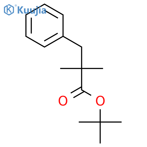 tert-Butyl 2,2-dimethyl-3-phenylpropanoate structure