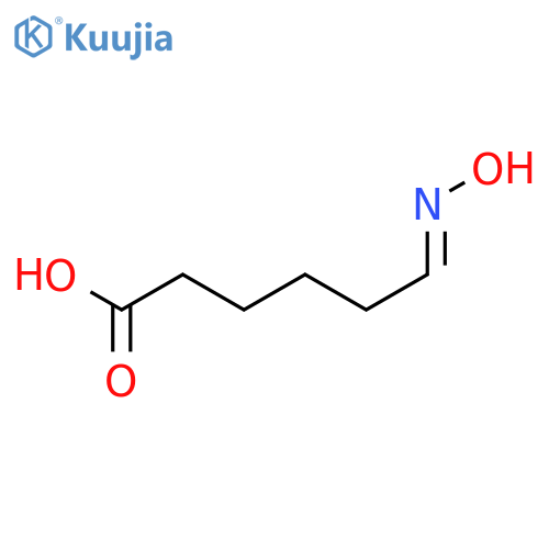 Hexanoic acid, 6-(hydroxyimino)- structure