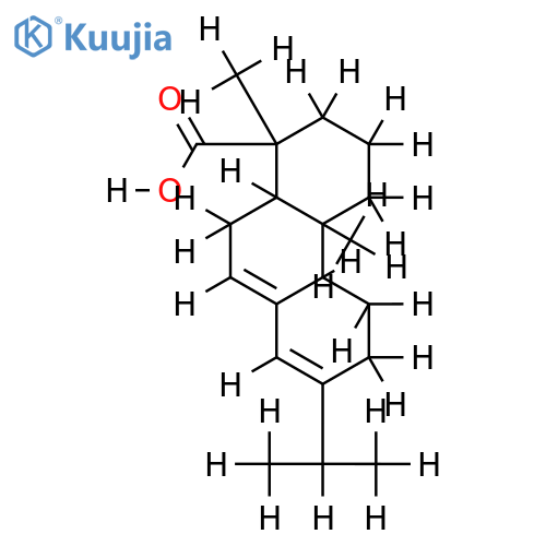 (-)-abietic acid structure