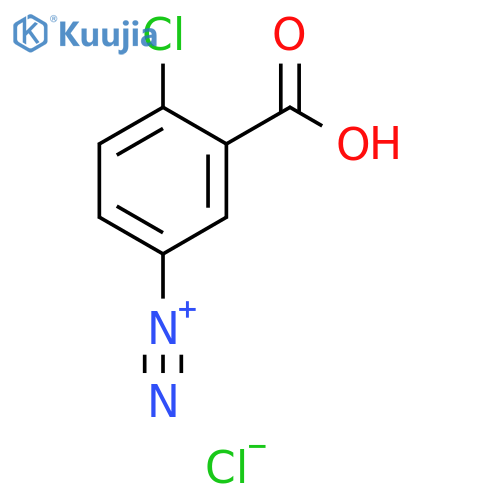 3-\u200bCarboxy-\u200b4-\u200bchloro-benzenediazonium Chloride structure