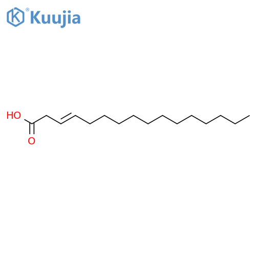 3-Hexadecenoic acid structure