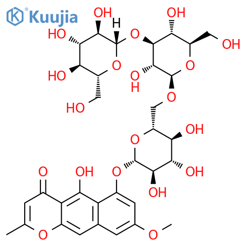 Rubrofusarin triglucoside structure