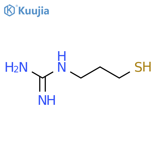 Guanidine,N-(3-mercaptopropyl)- structure