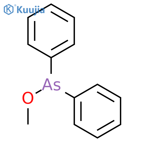 Arsinous acid,diphenyl-, methyl ester (9CI) structure
