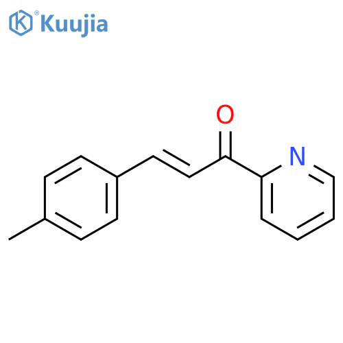 1-(2-Pyridyl)-3-(p-tolyl)-2-propen-1-one structure