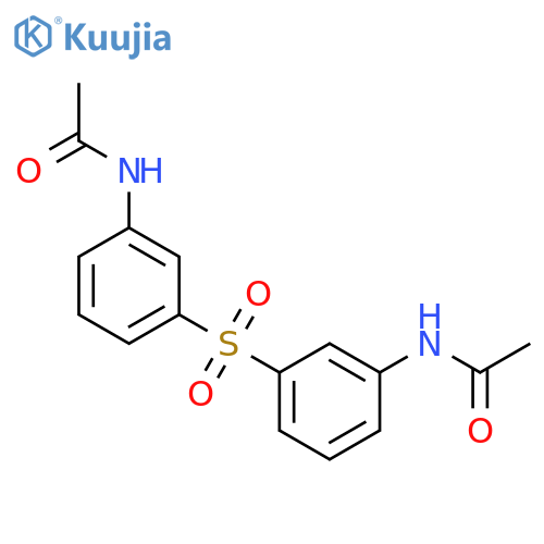 Acetamide,N,N'-(sulfonyldi-3,1-phenylene)bis- (9CI) structure