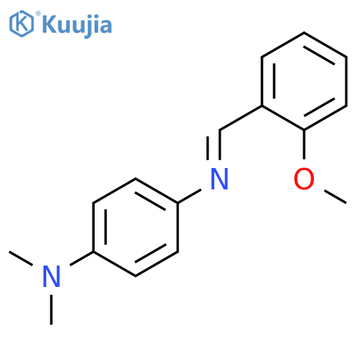 1,4-Benzenediamine, N'-[(2-methoxyphenyl)methylene]-N,N-dimethyl- structure