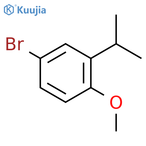 4-Bromo-2-isopropyl-1-methoxybenzene structure