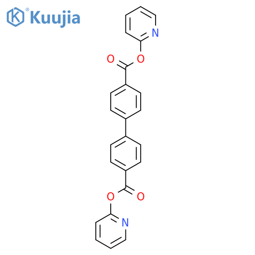 Di(pyridin-2-yl) [1,1'-biphenyl]-4,4'-dicarboxylate structure