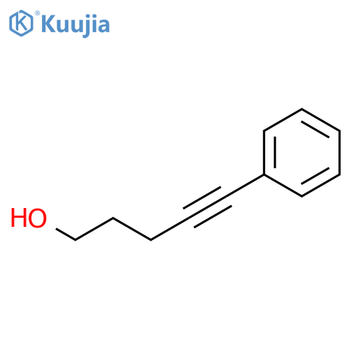 5-Phenyl-4-pentyn-1-ol structure