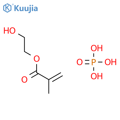 2-Propenoic acid,2-methyl-, 2-(phosphonooxy)ethyl ester structure