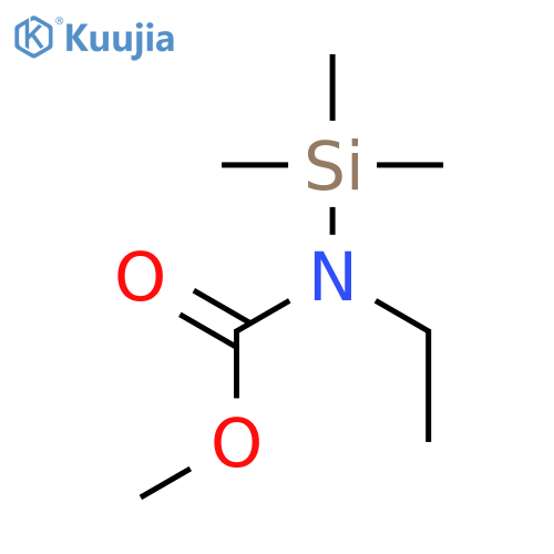 methyl N-ethyl-N-trimethylsilyl-carbamate structure