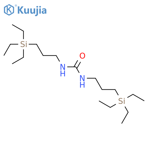 Urea, N,N'-bis[3-(triethylsilyl)propyl]- structure