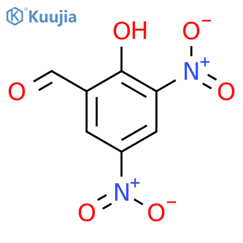 2-Hydroxy-3,5-dinitrobenzaldehyde structure