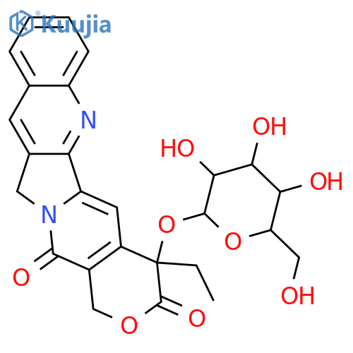 Camptothecin; (S)-form, O-β-D-Glucopyranoside structure