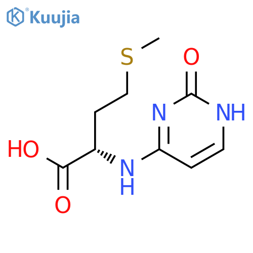 L-Methionine, N-(1,2-dihydro-2-oxo-4-pyrimidinyl)- structure