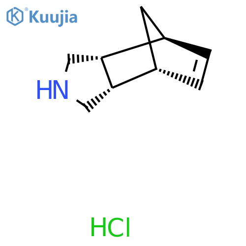 (1R,2S,6R,7S)-4-azatricyclo5.2.1.0,2,6dec-8-ene hydrochloride structure
