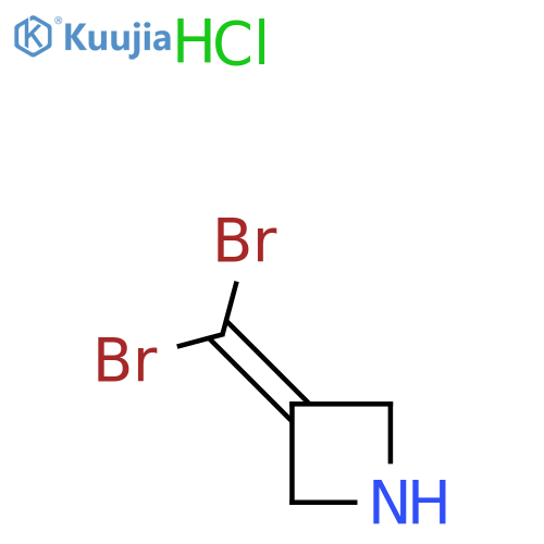 3-(dibromomethylidene)azetidine hydrochloride structure