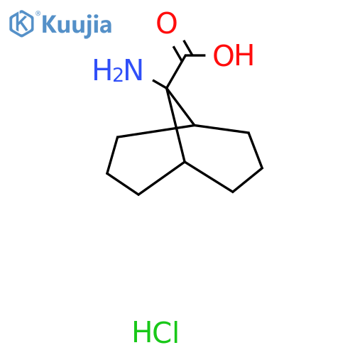 9-aminobicyclo3.3.1nonane-9-carboxylic acid hydrochloride structure