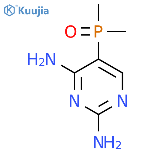5-(dimethylphosphoryl)pyrimidine-2,4-diamine structure